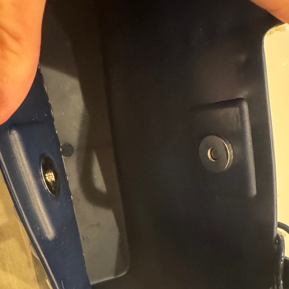 Carmen Sol NWT  Navy Blue Women's Tote Bag - Picture 8 of 11